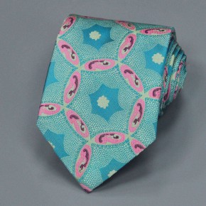 Красивый галстук цвета тиффани Christian Lacroix 836552