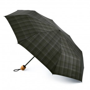 Зонт мужской механика Fulton G868-3559 CharcoalCheck (Серая клетка) 