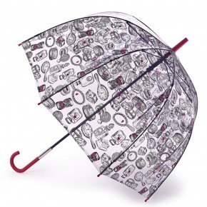 Зонт трость женский Fulton L719-3902 DressingTable (Дамские штучки)