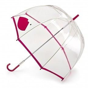 Зонт женский трость Fulton L719-3180 AbstractLipMagenta (Пурпурные губы) 