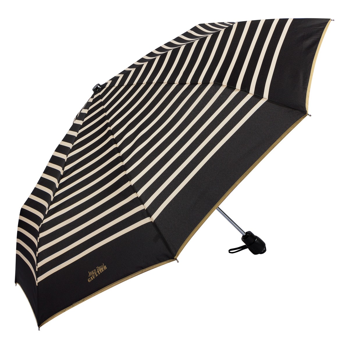 Зонт складной женский Jean Paul Gaultier 207-OC Stripes Black