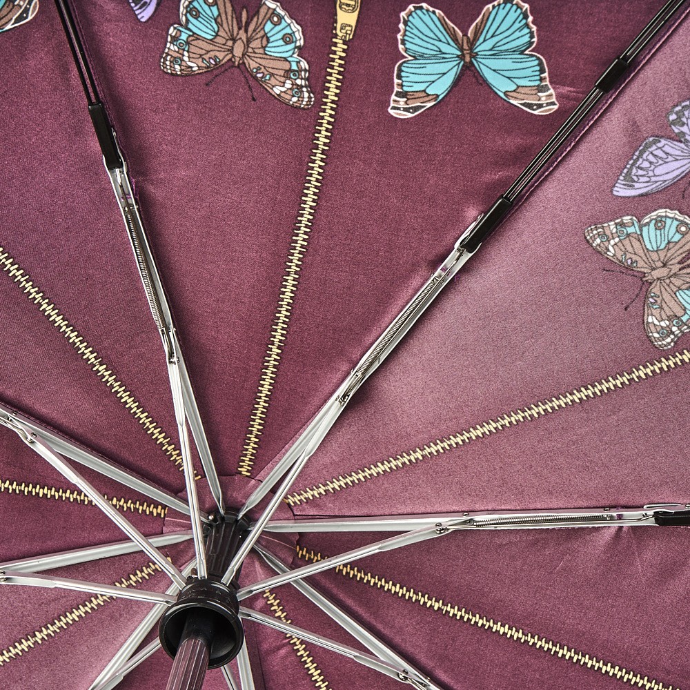 Зонт складной женский Henry Backer Q2101 Butterfly 