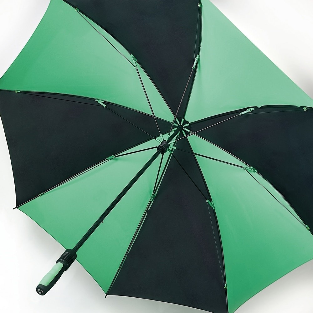 Зонт мужской гольфер Fulton S837-097 BlackGreen (ЧерныйЗеленый)