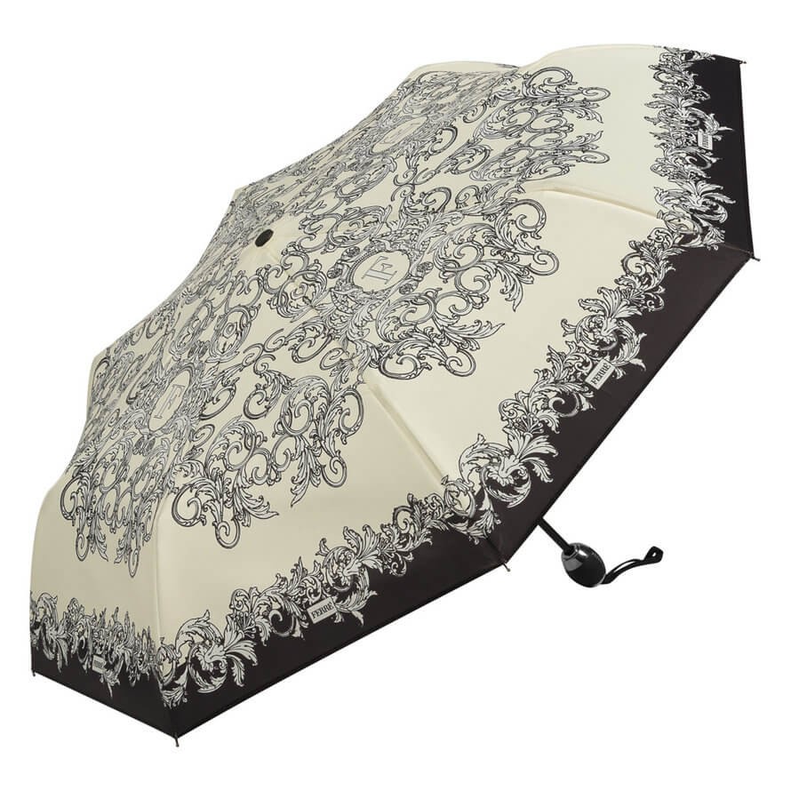 Зонт складной женский Ferre 300-OC Design Beige
