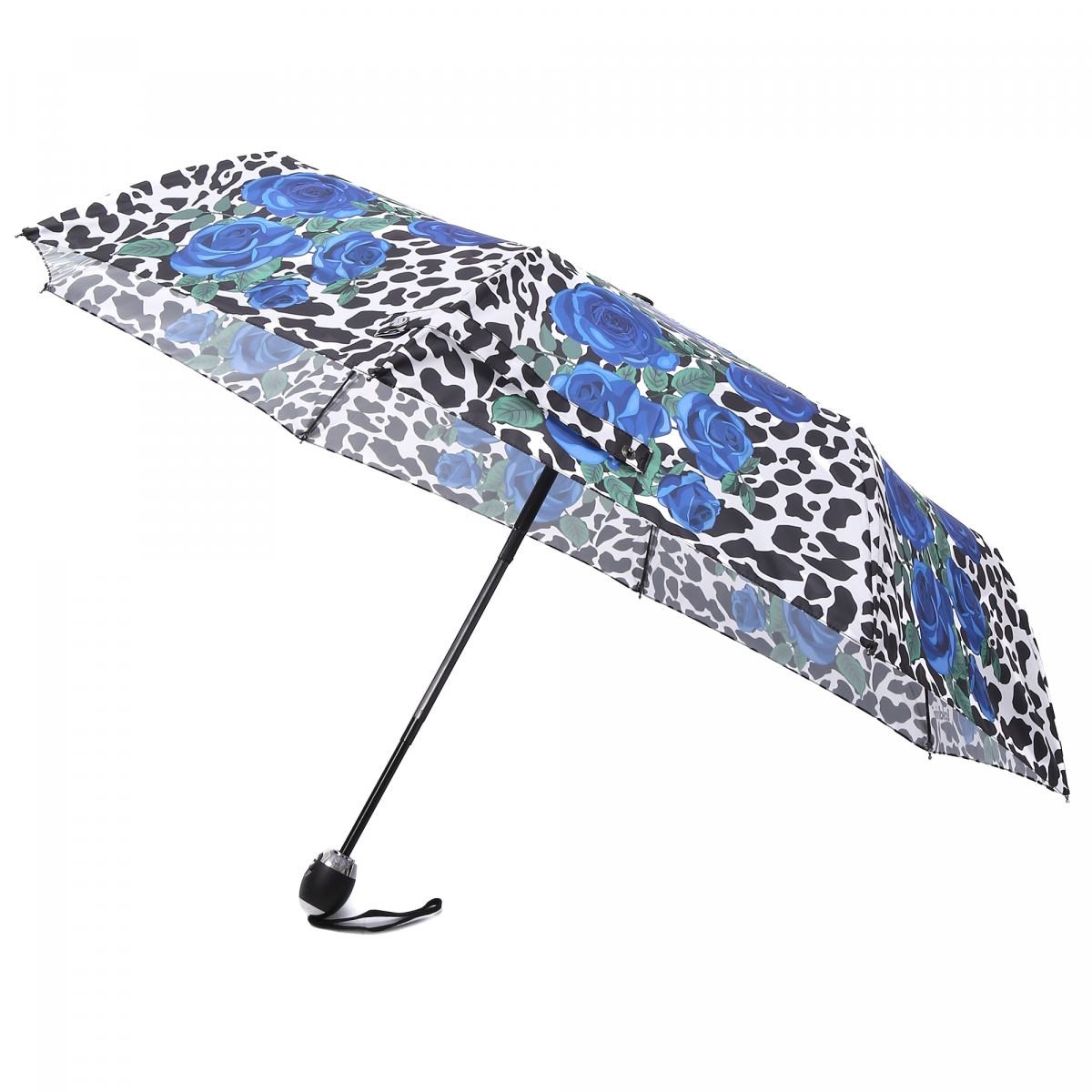 Зонт складной женский Baldinini 500-OC Wild Blue Roses