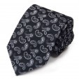 Узоры пейсли на стильном брендовом галстуке Roberto Conti 820882